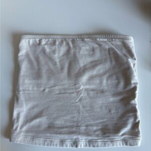 Old Navy White Tube Top Crop
